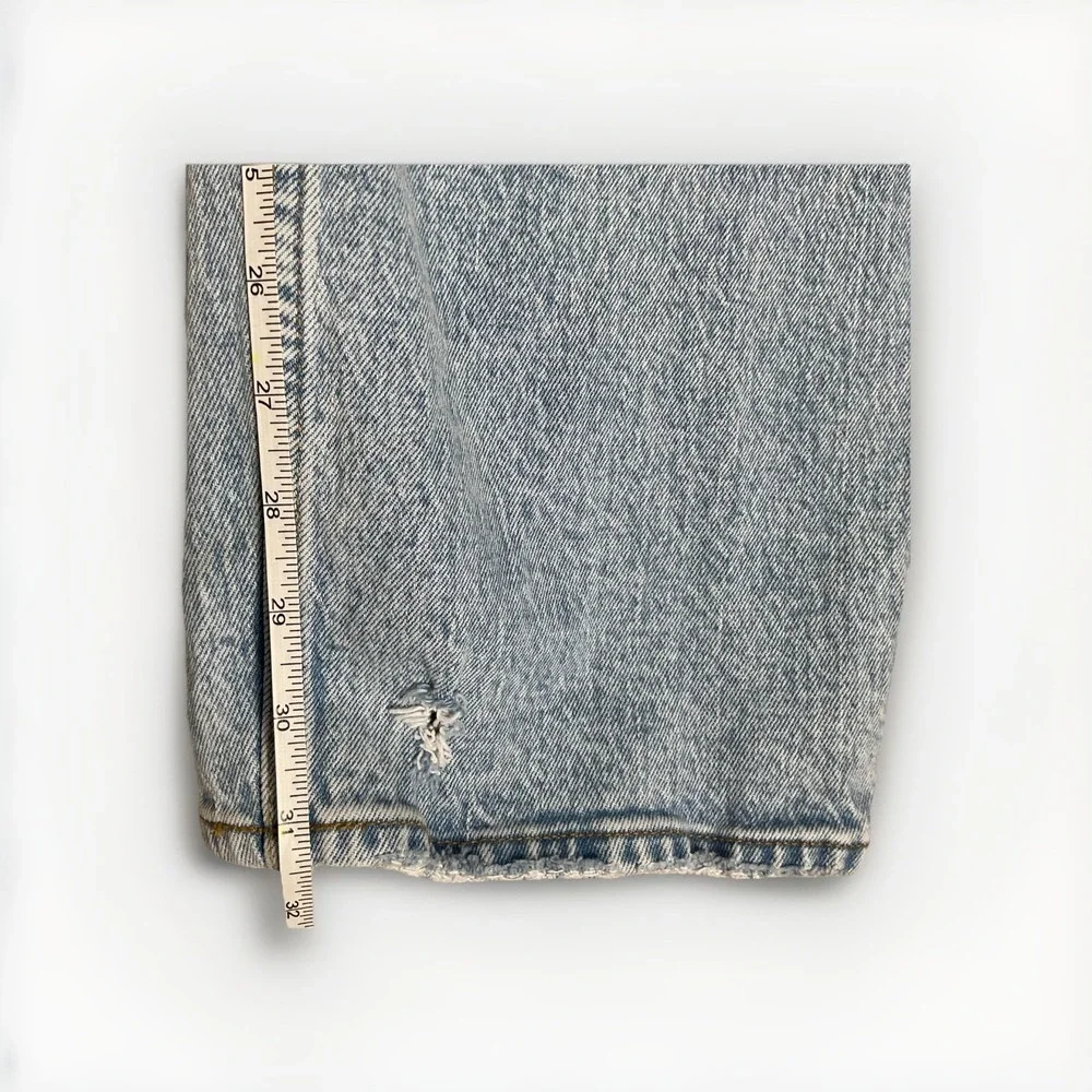 Abercrombie & Fitch Ultra High-Rise The 90s‎ Straight Blue Jeans Size 37|24